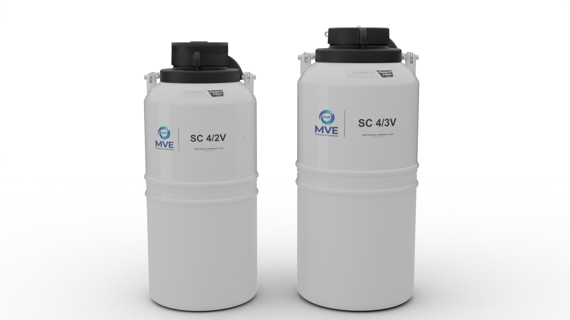 MVE SC 4/2V and SC 4/3V next generation vapor shippers